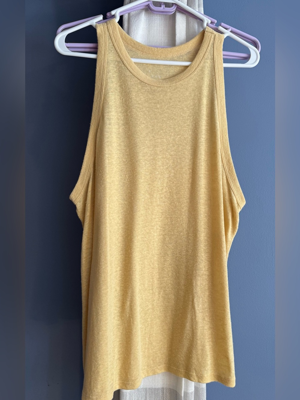 a new day Lightweight Yellow Racerback Tank